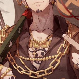 One Piece Law mobile wallpaper