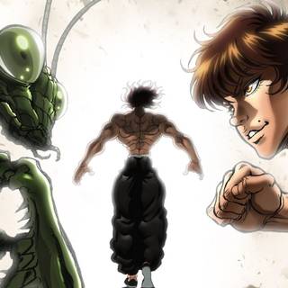 Baki Hanma computer wallpaper