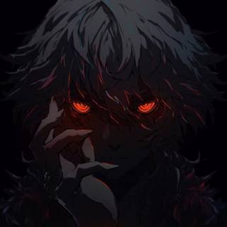 Anime black aesthetic computer wallpaper