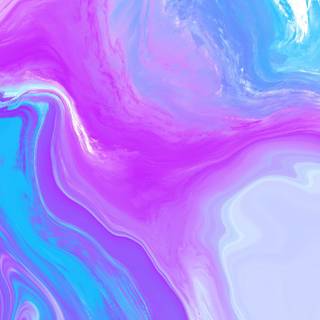 Pink and blue iPhone wallpaper