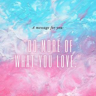 Pink and blue desktop wallpaper