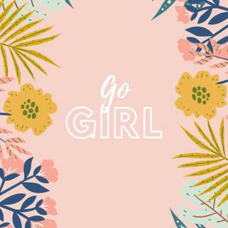 Pink and yellow summer wallpaper