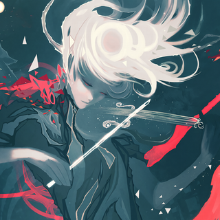 Anime abstract wallpaper