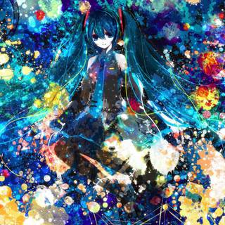 Anime abstract wallpaper