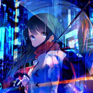 Anime abstract wallpaper