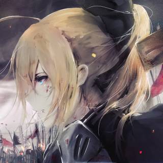 Manga girls 3440x1440 wallpaper