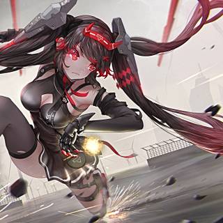 3440x1440 anime girl wallpaper