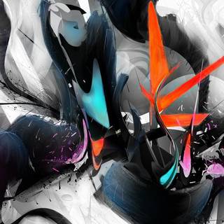 Anime abstract wallpaper