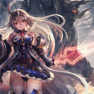 Manga girls 3440x1440 wallpaper