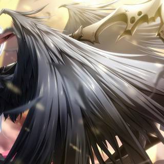 Manga girls 3440x1440 wallpaper