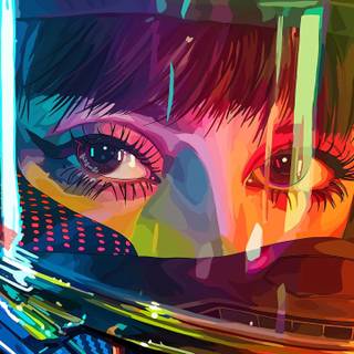 Manga girls 3440x1440 wallpaper