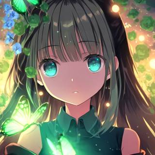 Manga girls 3440x1440 wallpaper