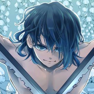 Manga girls 3440x1440 wallpaper