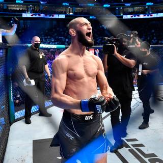 Khamzat Chimaev desktop wallpaper