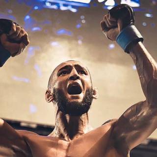 Khamzat Chimaev desktop wallpaper