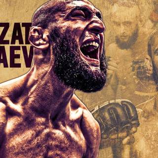 Khamzat Chimaev desktop wallpaper