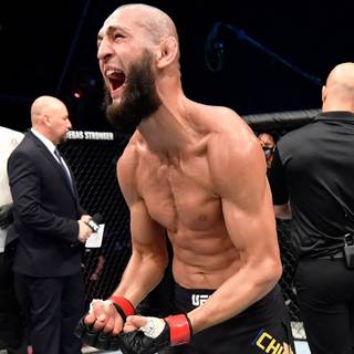 Khamzat Chimaev desktop wallpaper