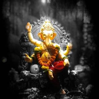Lord Vishnu iPhone wallpaper