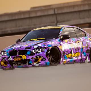 Drift car 4k wallpaper