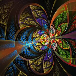 Abstract drawing wallpaper