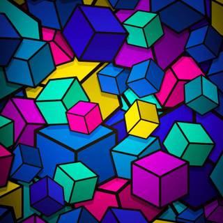 Cube phone wallpaper