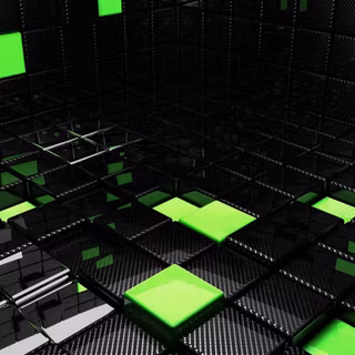Black and lime wallpaper