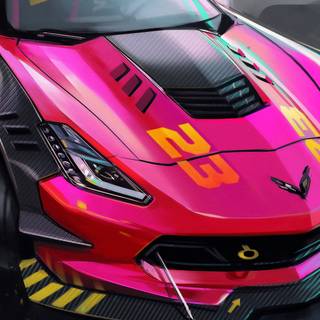 Drift car 4k wallpaper