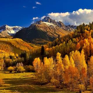 Autumn valley wallpaper