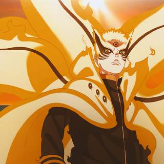 Naruto Baryon Mode 4k wallpaper