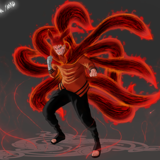 Naruto Baryon Mode 4k wallpaper