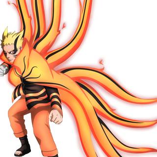 Naruto Baryon Mode 4k wallpaper