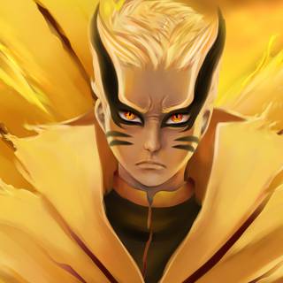 Naruto Baryon Mode 4k wallpaper