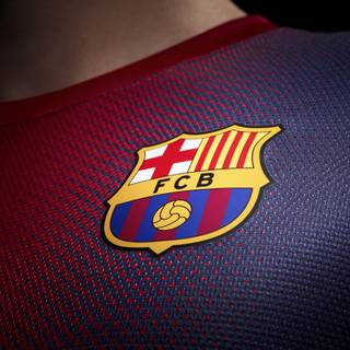 Barcelona logo 4k wallpaper