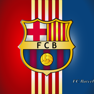 Barcelona logo 4k wallpaper