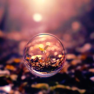 4k bubbles wallpaper