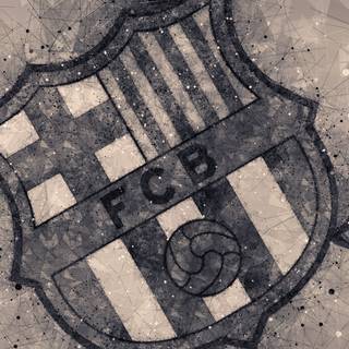 Barcelona logo 4k wallpaper