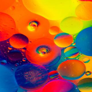 4k bubbles wallpaper