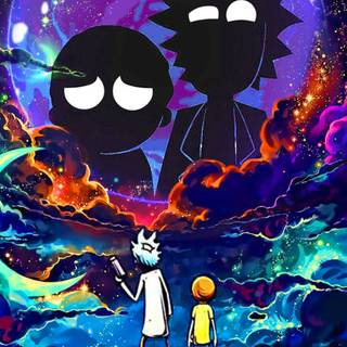 Rick and Morty iPhone 4k wallpaper