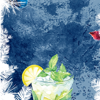 Cold drink summer wallpaper