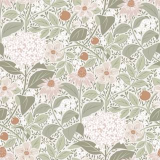 Summer light green wallpaper