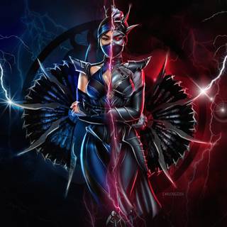 Kitana Mortal Kombat desktop wallpaper