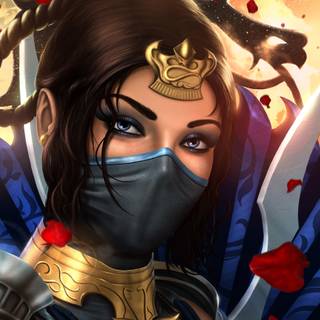 Kitana Mortal Kombat desktop wallpaper