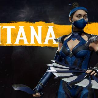 Kitana Mortal Kombat desktop wallpaper