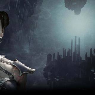 Kitana Mortal Kombat desktop wallpaper