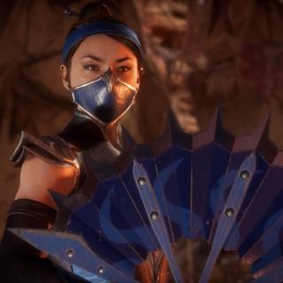Kitana Mortal Kombat desktop wallpaper