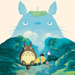 Phone Tonari No Totoro wallpaper