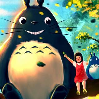 Phone Tonari No Totoro wallpaper