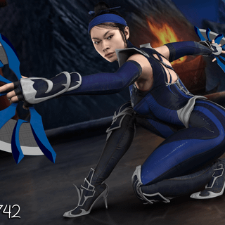 Kitana Mortal Kombat desktop wallpaper