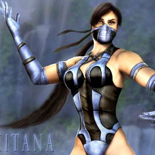 Kitana Mortal Kombat desktop wallpaper