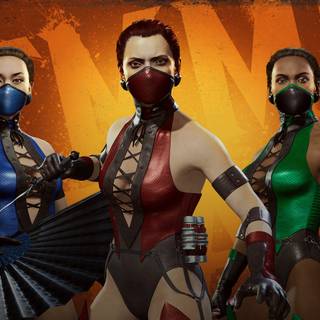 Kitana Mortal Kombat desktop wallpaper